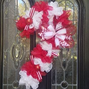🍭Candy Cane wreath! 🍭